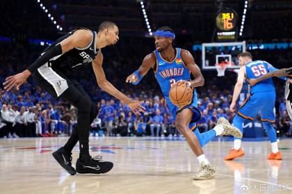 斗球体育直播-抢七只是开始！美媒3大理由证马刺雷霆将成宿敌：NBA新的门面之争|切特|文班|谢伊·吉尔杰斯-亚历山大|圣安东尼奥马刺队|俄克拉荷马雷霆队_新浪体育_新浪新闻